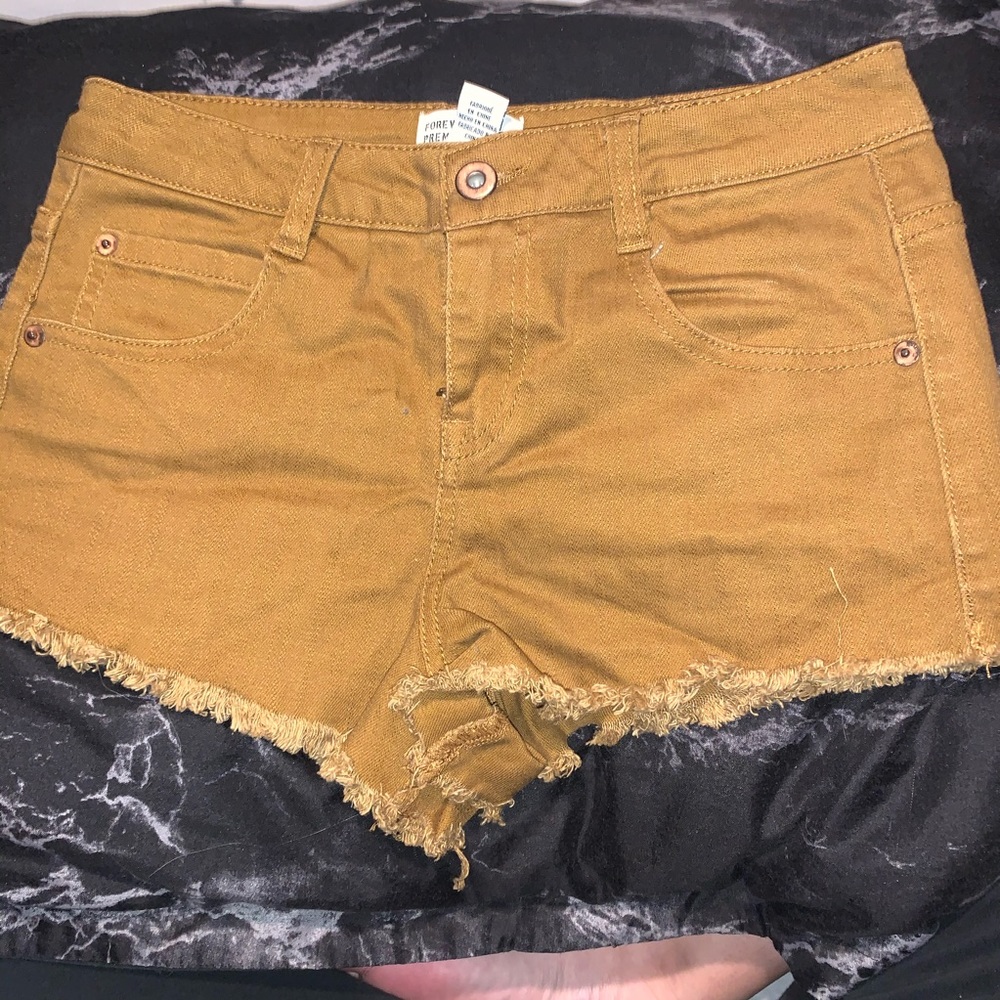 High waisted shorts